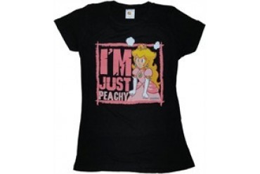 Nintendo Princess Peach Just Peachy Baby Doll Tee