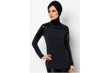 Something Borrowed Ethnic PU Yoke Tunic