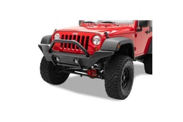 Bestop HighRock 4x4 High Access Front Winch Bumper in Matte Black 44918-01 Front Bumpers
