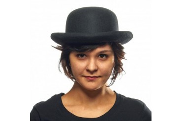 London Mist Ladies Wool Bowler Hat