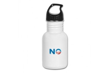 Nobama 2012 Obama Kid's Water Bottle by CafePress