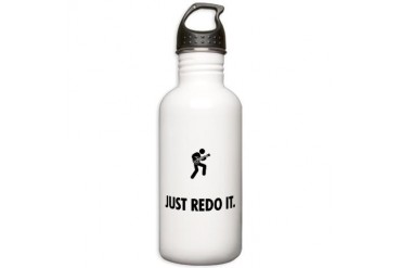 Banjo Player Music Stainless Water Bottle 1.0L by CafePress