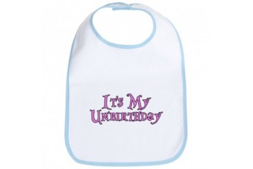 CafePress It's My Unbirthday Alice in Wonderland Bib